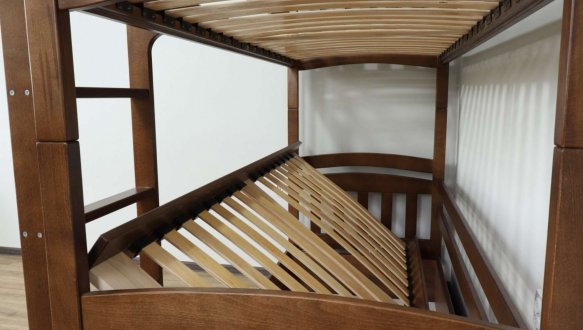 Двоярусне ліжко з підйомним механізмом Бембі 10