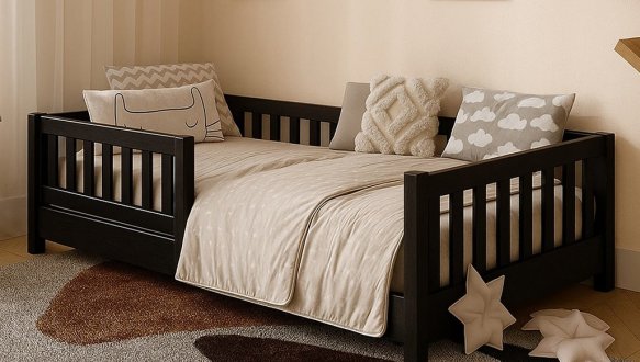 Дитяче дерев'яне ліжко Злата Arbordrev 2