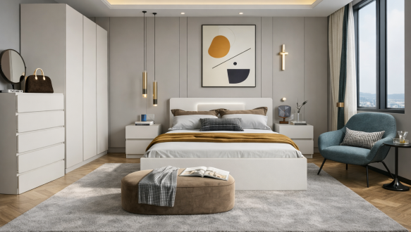 Модульна спальня Лука / Luka кашемір Гербор