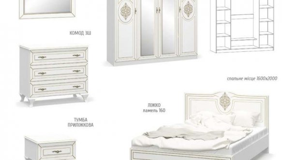 Модульна вітальня Мілан 3