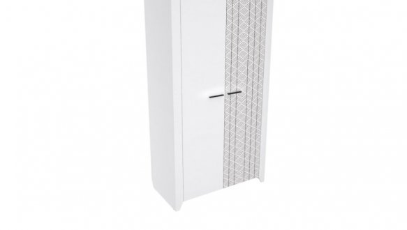 Шкаф Neman Нордик 2 дверный белый 106 см 0
