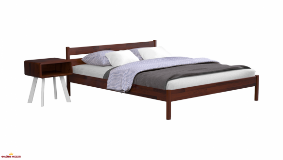 Кровать двуспальная деревянная Эстелла Нота Бене 160 см Щит бука 6