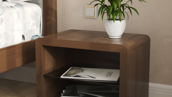 Тумба приліжкова Arbor Drev Gloria/Глорія скло