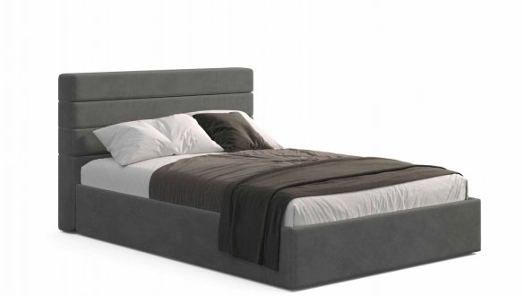 Ліжко м'яке Віоріна деко Street / Стріт без підйомного механізму 15