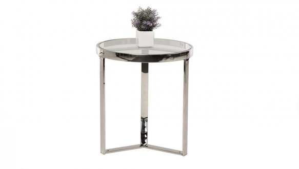 Стол кофейный CB-2 прозрачный 2