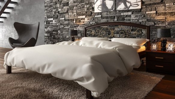 Ліжко Британія + Ковка 4