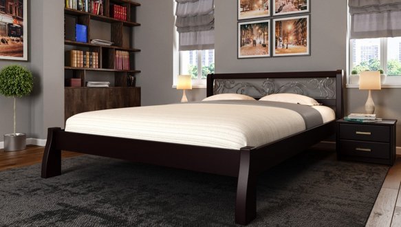 Ліжко Ретро + Ковка 4