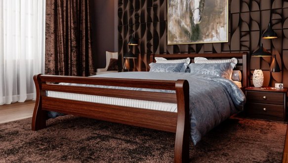 Ліжко Ретро (тверда спинка) 2