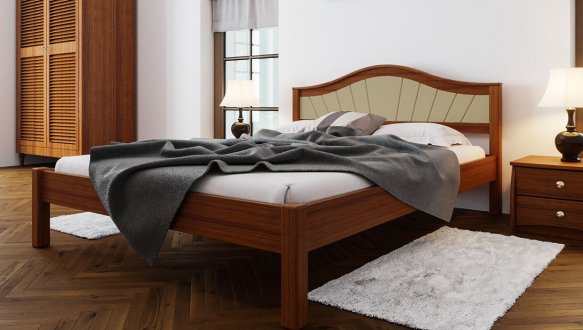 Кровать Италия + Мягкая вставка 4