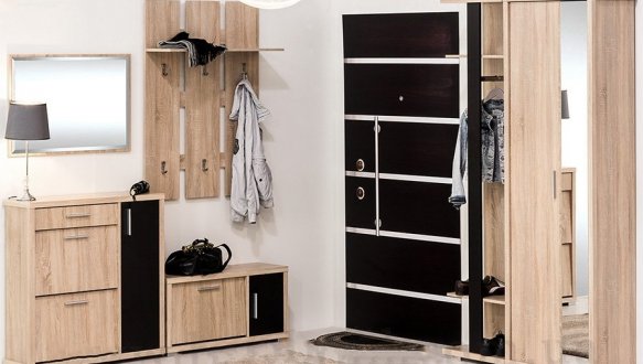 Модульний передпокій VMV holding Лора Дуб сонома / Чорний 6