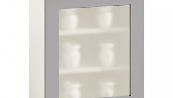 Тумба верхняя В60.72.1СК Gola ручка Окрашенный Высокий Глянец