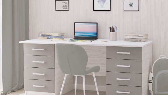 Стіл з двома тумбами 