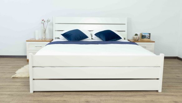 Ліжко двоспальне дерев'яне Дрімка Глорія Бук 6