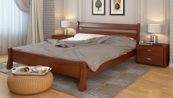 Кровать деревянная ArborDrev Венеция Сосна / Бук 5