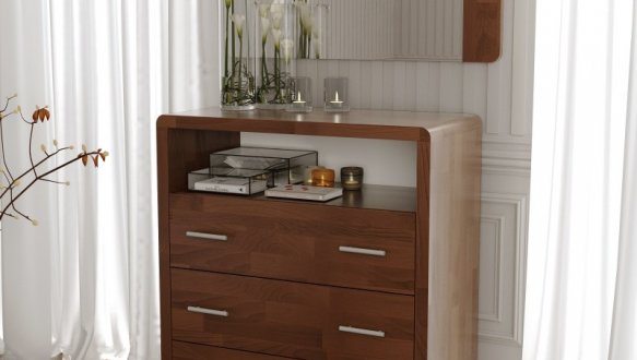 Комод Глория 3Ш 1П 0