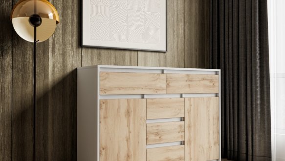 Комод Т227 Білий Морелі 2