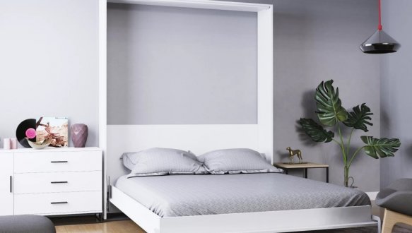 Кровать двуспальная шкаф трансформер Art in Head Juno / Джуно 160 см 9