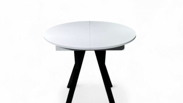 Стіл круглий розкладний Lite Slide / Лайт слайд MebliRoMax D1100 ЛДСП 18 мм 8