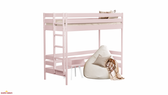Ліжко двоярусне дитяче Масив бука Естелла Лаос 9