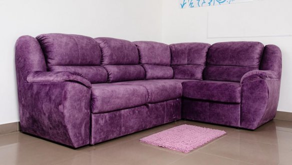 Кутовий диван розкладний дельфін Віко меблі Наполі 260 см