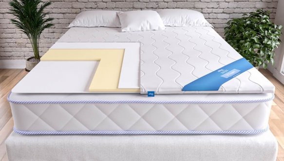 Матрас топпер V Foam Microfiber 2