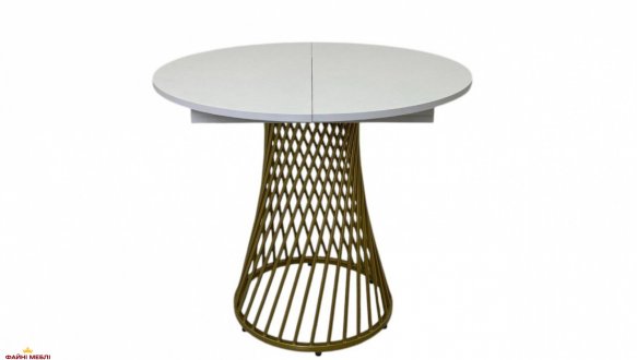 Стіл круглий розкладний MebliRoMax Rondo slide / Рондо Слайд D1100 11