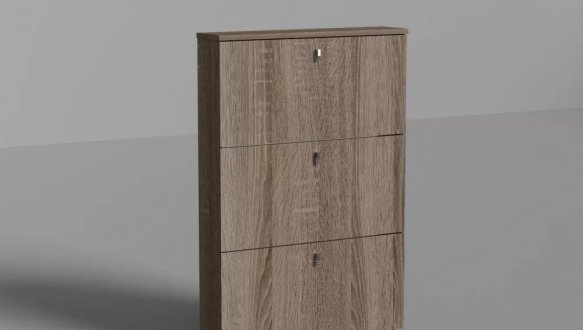 Тумба для взуття №3 Matroluxe на 3 шухляди 4