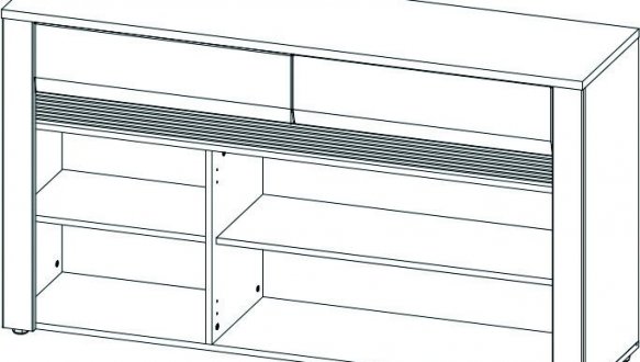 Комод 3Д/2Ш Санди 0