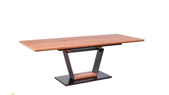 Стол Urbano дуб золотой/черный 0