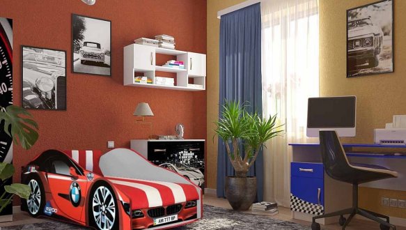 Дитяче ліжко ЕЛІТ BMW 5