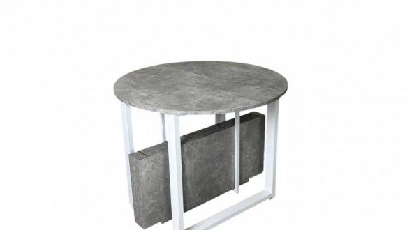 Стіл розкладний трансформер MebliRoMax Long Round / Лонг Раунд 90-290 см 11