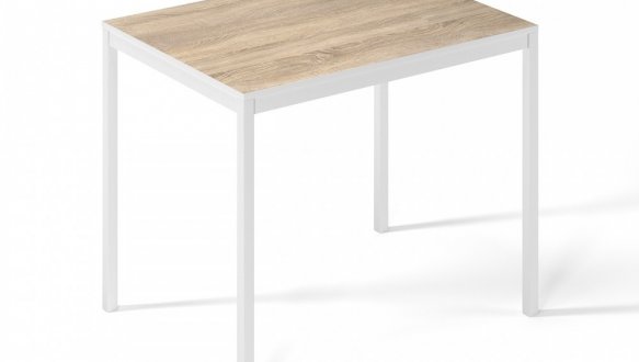 Письменный стол Brevity Loft mid Дуб сонома/Белый металл 1