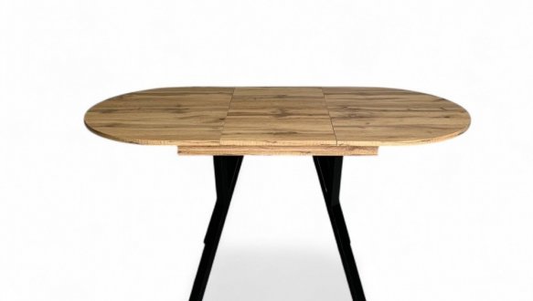 Стіл овальний розкладний Elips Slide / Еліпс слайд MebliRoMax 110 ЛДСП 18 мм 4