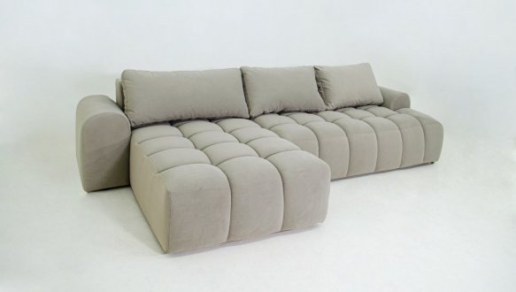 Кутовий диван розкладний дельфін Бабл Шик Галичина 323 х 169 см 1