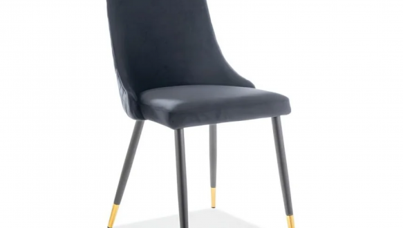 Стілець Piano Velvet чорний