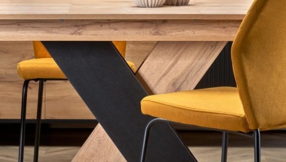 Стол Xarelto дуб вотан/черный 5