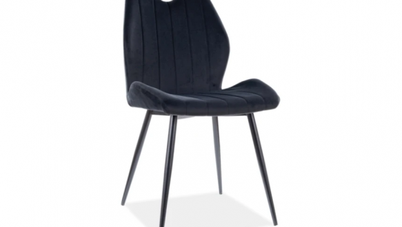 Стул Arco Velvet черный