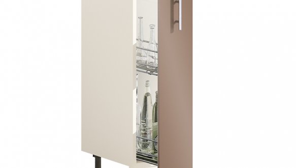 Тумба нижня Н15.82 бут. Фарбований високий глянець з друком