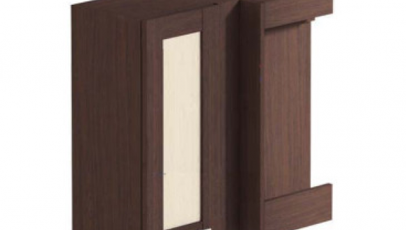 Тумба верхня В70х40.92.1Д кут. Престиж