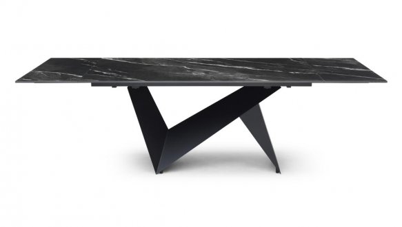 Стол Patrik 160-240 Marquina Black Matt