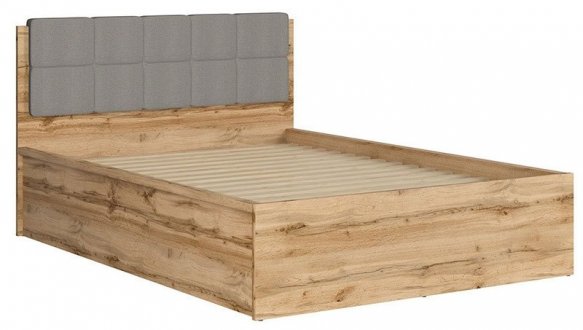 Ліжко з м'яким узголів'ям LOZ/140/A Tetrix 7