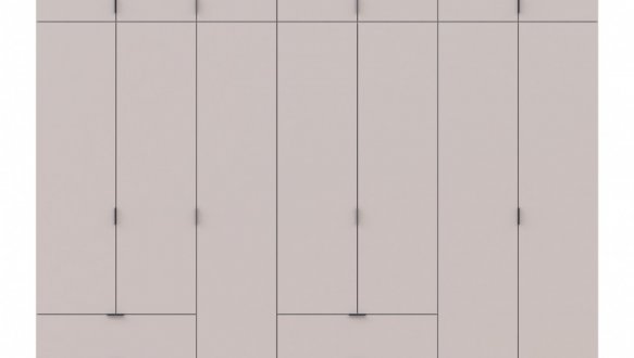 Шкаф для одежды Дорос Лукас кашемир 7 дверный 280 см 4