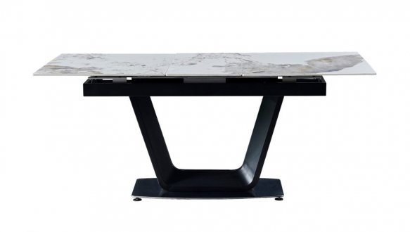 Стол Ludwig (140-180 см) White (+brown) Glossy 3