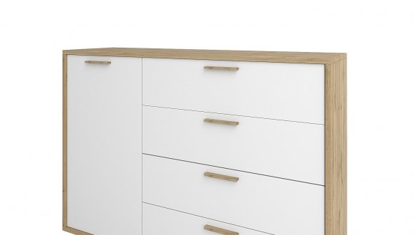 Комод 1Д/4Ш Франческа