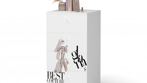 Комод високий 