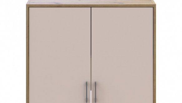 Антресоль высокая Дорос Ронди кашемир 2-дверная 82 см 4