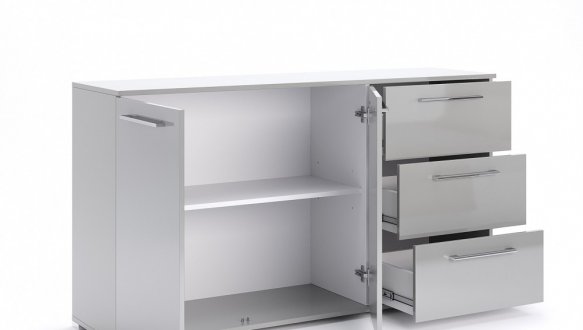 Комод Меги 2дв 3ящ Миромарк 0