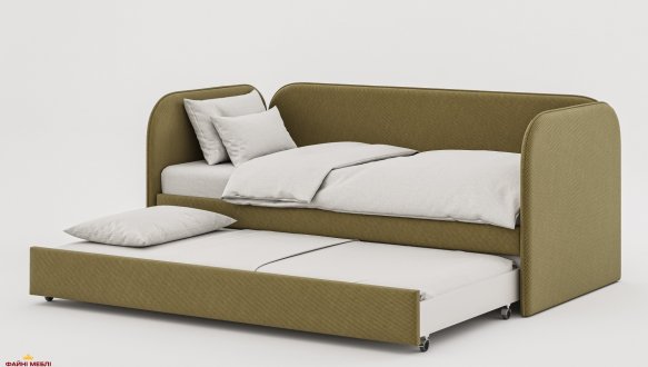 Кровать детская мягкая с дополнительным спальным местом Wooodsoft Todi / Тоди 5