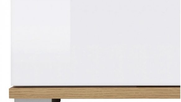 Шкаф SZF2D1S ВМК Украина Злата 2 дверный белый 91 см 2