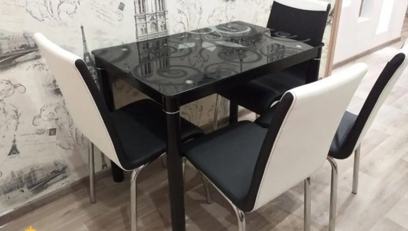 Стол Damar 100х60 Черный 6